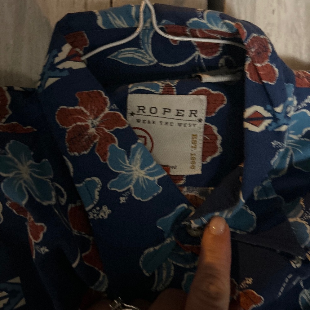 Western Roper shirt medium